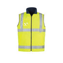 Syzmik Hi Vis Lightweight Fleece Lined Vest Yellow 2XL