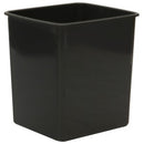 Italplast GreenR Waste Paper Bin Plastic Rectangle 15L Black