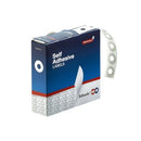 Quikstik Reinforcement Ring Stickers Dispenser White Pack 500