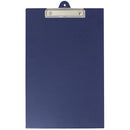OSC Clipboard PVC Single Foolscap Navy