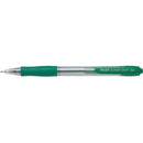 Pilot Super Grip Ballpoint Pen Retractable Medium 1.0mm Green