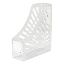 Italplast Magazine File 250 x 92 x 298mm Clear
