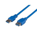 Dynamix 2m USB 3.0 Usb-a Male To Female Extension Cable Blue