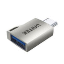 Unitek USB-C Male to USB-A Female Ultra-Tiny Adaptor with Easy Grip Design