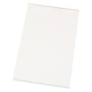 Quill Topless Writing Pad Ruled 8 x 5 Inch 50 Leaf White