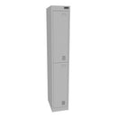 Proceed Locker 2 Tier Cam Lock 300Wx450Dx1800Hmm Stone Grey