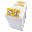 Filecorp C-ezi Lateral File Labels Year 2025 16 x 28mm Box 100