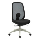 Force Mesh Task Chair Synchro High Back Black Seat Grey Frame
