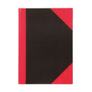 Spirax Notebook Ruled A4 200 Pages Black & Red