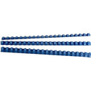 GBC Binding Coil Plastic 21 Ring 6mm Blue Box 100