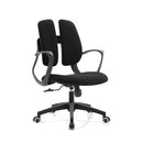 Splitz Duo Back Chair Black