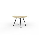 Team Round Table 1200mm Atlantic Oak / Black