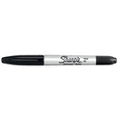 Sharpie Permanent Marker Bullet Tip Fine/Ultra Fine Twin Tip 1.0 / 0.3mmBlack