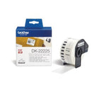 Brother Labelling Tape Continuous Length Paper QL DK-22225 38mm x 30.48m Black On White
