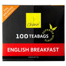 Chanui English Breakfast Envelope Tea Bags Box 100