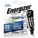 Energizer Ultimate AA Battery Lithium Pack 4
