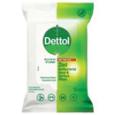 Dettol 2 In 1 Cleaning Wipes Antibacterial Hand & Surface Pack 15