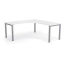 Cubit Workstation 1800Wx1800Wx700Dmm White Top / Silver Frame
