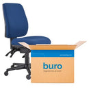 Roma Task Chair 3 Lever High Back Dark Blue No Arms Unassembled