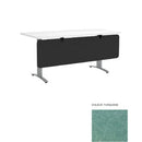Desk Screen Below Desk 1200Wx440Hmm Turquoise