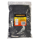 Powerforce Cable Ties Nylon UV 150 x 3.6mm Black Pack 1000