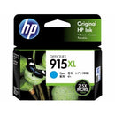 HP OfficeJet Inkjet Ink Cartridge 915XL High Yield Cyan