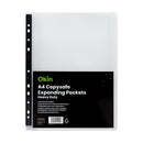 Okin Copysafe Sheet Protector Pockets Heavy Duty Expanding A4 Pack 5