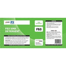 2Care FS3 Sink Detergent Label Sheet 3