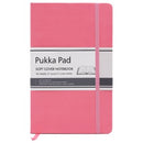 Pukka Signature Notebook Soft Cover Lined 133 x 210mm Pink