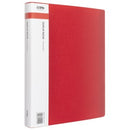 Icon Display Book With Insert Spine A4 60 Pocket Red