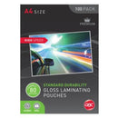 GBC Laminating Pouches High Speed A4 80 Micron Pack 100