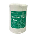 NXPlanet Kitchen Tidy Liner 100% Post Consumer Plastic Waste 27L 510 x 615mm 15mu White Roll 50