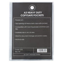 OSC Copysafe Sheet Protector Pockets Heavy Duty A3 Pack 5