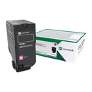 Lexmark Laser Toner Cartridge 74C6HM0 High Yield Magenta