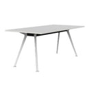 Team Boardroom Table 1800W x 900D White / White