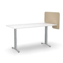 Boyd Acoustic Desk Divider 540x800mm Dark Camel
