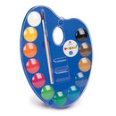 Primo Watercolour Paint Discs Palette 25mm Pack 12