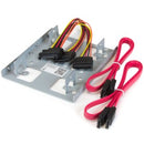 Startech Dual 2.5in SATA HDD SSD to 3.5in Bay Mounting Bracket Adapter