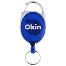 Icon Retractable Snap Lock Key and ID Card Holder