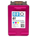 HP Inkjet Ink Cartridge 61 Tri Colour