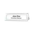 Deflecto Name/Place Card Holder Double Sided Slanted Half A4