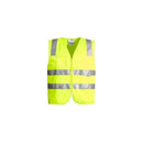 Syzmik Hi Vis Zip Vest Yellow 2XL