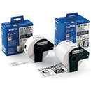 Brother Multi-Purpose Labels DK-11204 17 x 54mm Black On White Roll 400