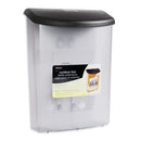 Deflecto Brochure Holder Outdoor with Lid A4 Clear / Black