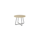 Zion Coffee Table Round 600mm Atlantic Oak / Black