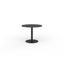 Polo Meeting Table Round 900mm Black / Black Frame