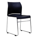 Envy Visitor Chair Sled Base Black