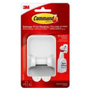 3M Command Spray Bottle Hanger White Pack 1