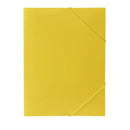 Marbig Document Wallet Polypropylene Elastic Closure A4 Yellow