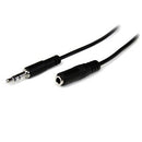 Startech 1m Slim Headphone Extension Cable Cord Ltw